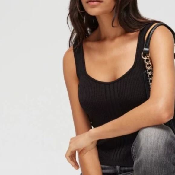 White House Black Market Ribbed Sweater Tank - Picture 3 of 5